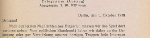 Paul von Hintze telegram