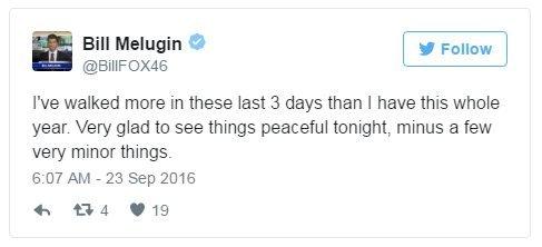 Bill Melugin on Twitter: I've walked more in these last three days than I have this whole year. Very glad to see things peaceful tonight, minus a few very minor things.