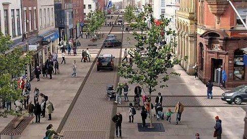 Artist impression of how Fishergate could look after the improvements