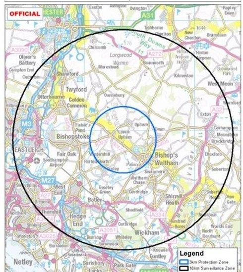 Defra map