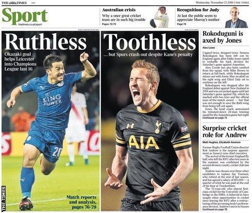 Times back page