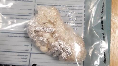 Drugs seized by the police