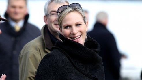 Zara Phillips during at Cheltenham Racecourse in December 2013