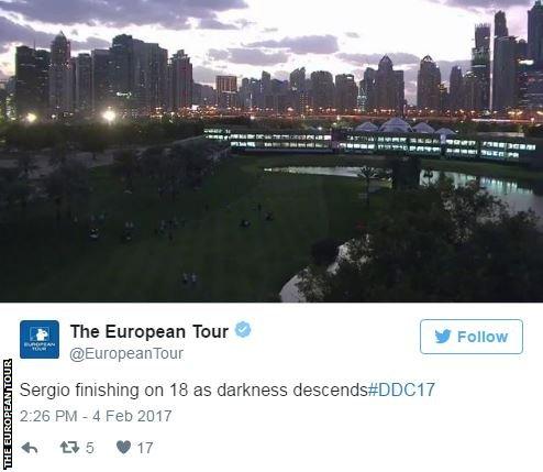 The European Tour tweet