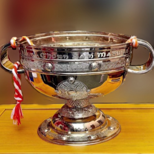 The fake Sam Maguire Cup 