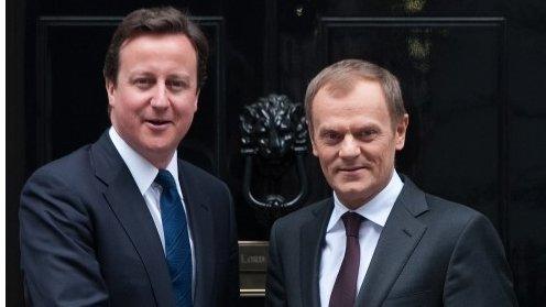 David Cameron and Donald Tusk