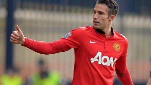 Manchester United forward Robin van Persie