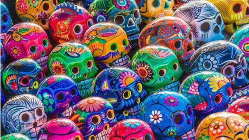 day of the dead skulls