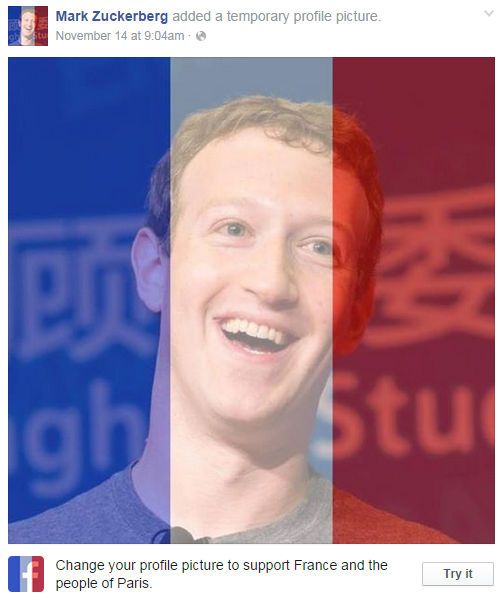 Zuckerberg facebook profile photo