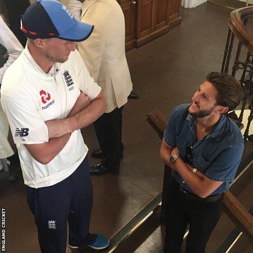 Joe Root and Adam Lallana