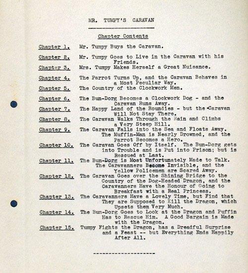 Mr Tumpy's Caravan typescript