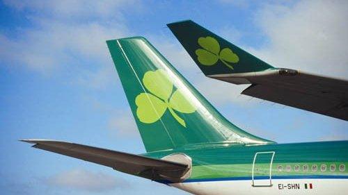 Aer Lingus plane tailfins