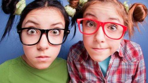 Girl geeks, copyright Thinkstock