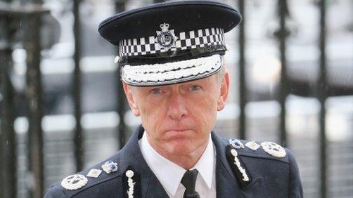 Metropolitan Police Commissioner Sir Bernard Hogan-Howe