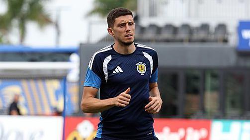 Ross Stewart training in Scotland colours 