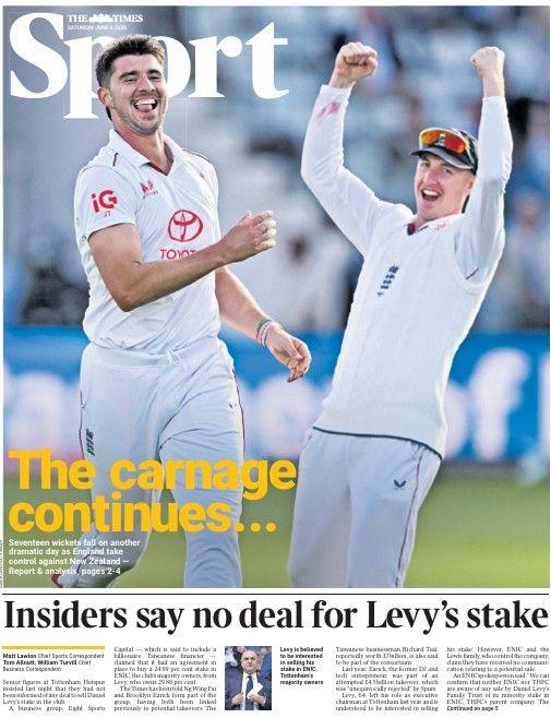 The Times sports section