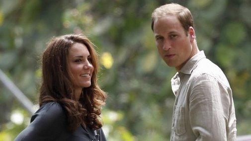 The Duke and Duchess of Cambridge