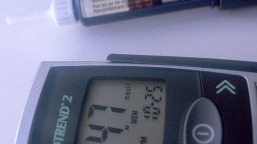 Blood sugar measuring equipment