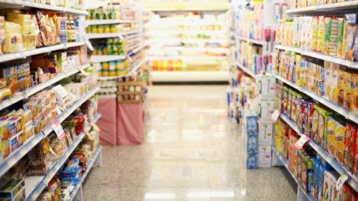 supermarket aisle