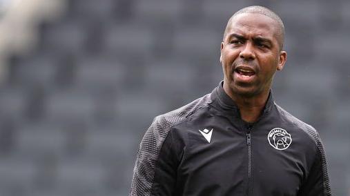 Walsall interim head coach Darren Byfield