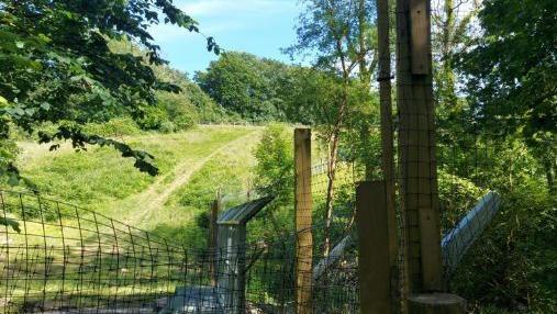 Images of the damage sustained at Poole Farm