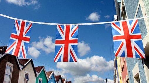 British flags