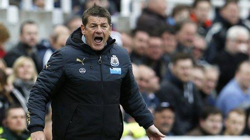 Newcastle boss John Carver