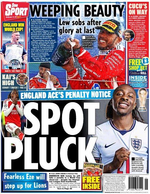The Daily Star back page