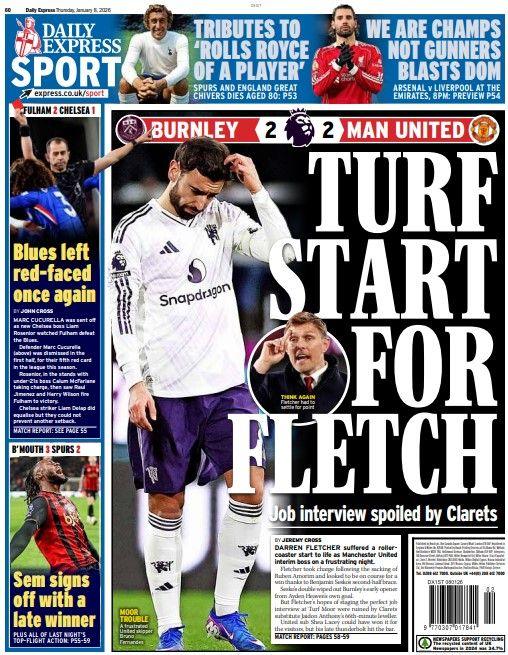 Daily Express back page