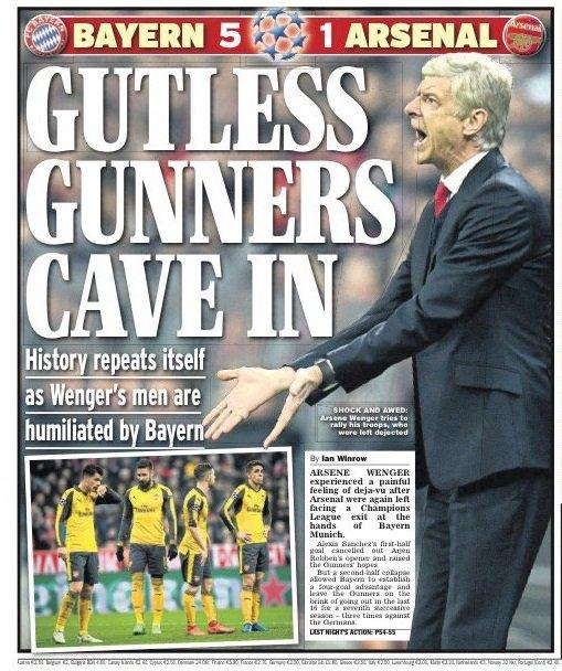 Daily Express back page