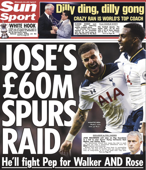 Sun back page