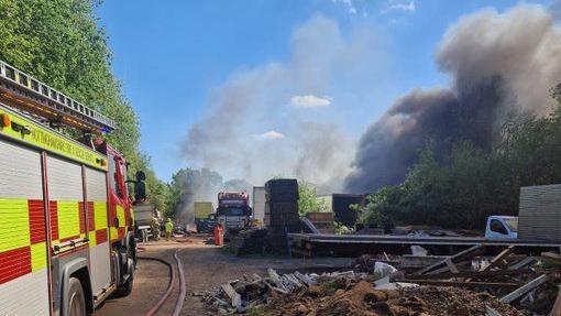 Worksop Tranker Lane fire