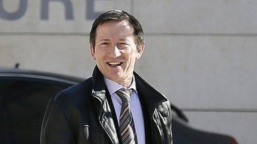 French judge Jean-Michel Gentil in Bordeaux, 19 February