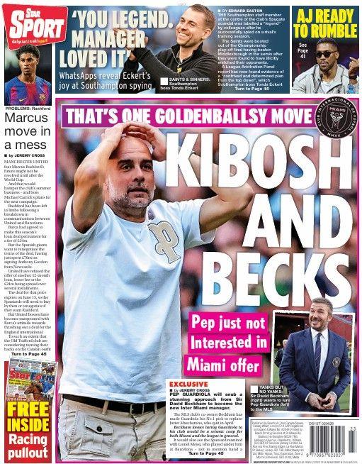 The Daily Star back page