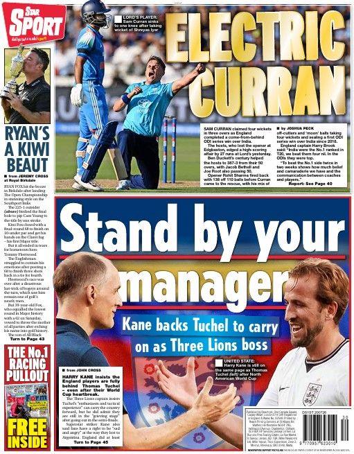 The Daily Star back page