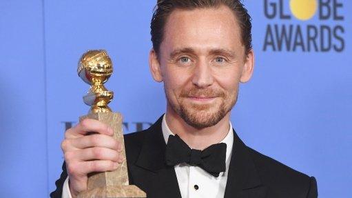 Tom Hiddleston at the Golden Globes