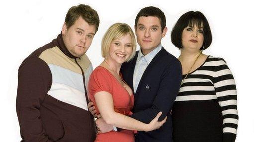 The cast of Gavin and Stacey