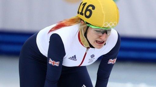 Elise Christie of Great Britain