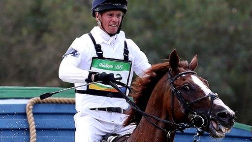 William Fox-Pitt rides his horse Chilli Morning