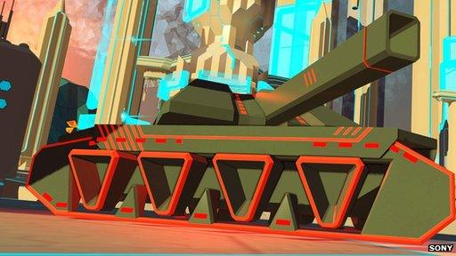 Screenshot from Battlezone