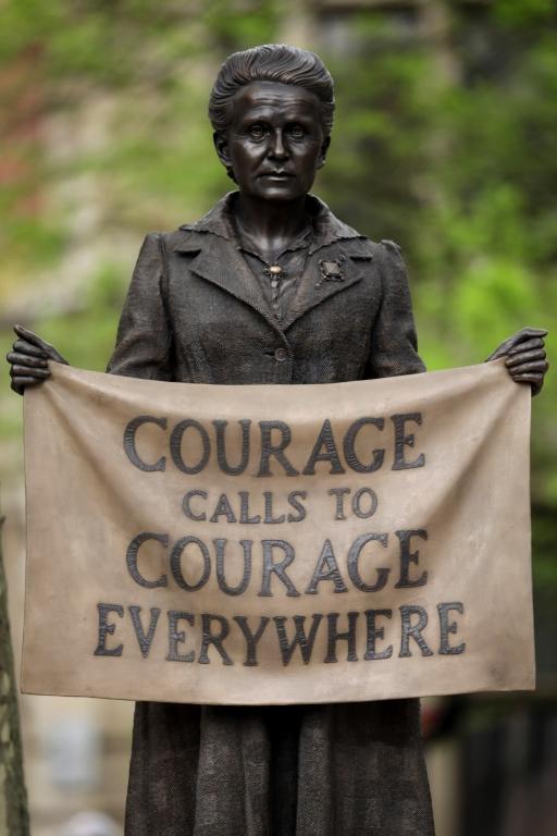 Statue of Dame Millicent Fawcett