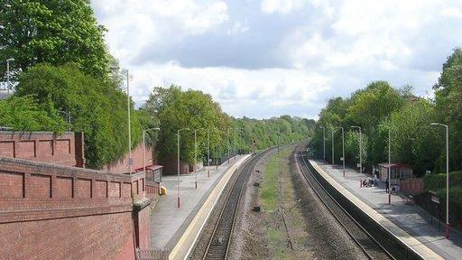 Cross Gates station near Leeds