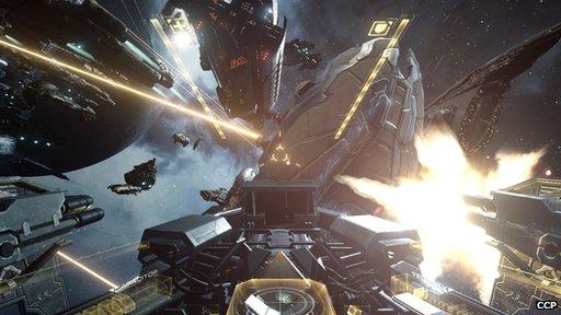 Screenshot from Eve: Valkyrie
