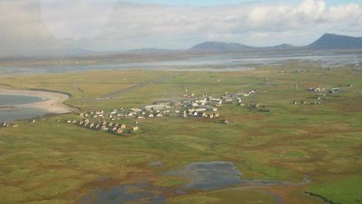 Port-adhair Bheinn na Faghla bhon adhar