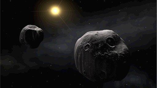 Binary asteroid