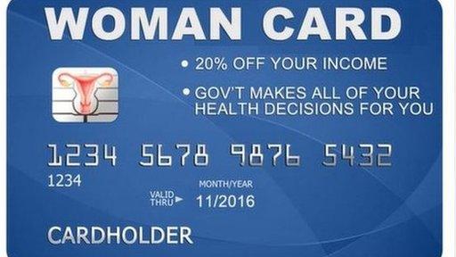 Tweet of Womancard