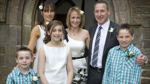 Kate Allatt and family