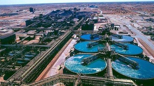 Olympic Dam (OD) mines in South Australia.