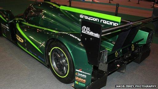 Lola-Drayson car