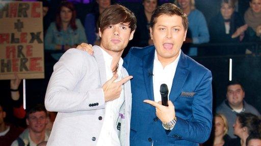 Arron Lowe and Brian Dowling